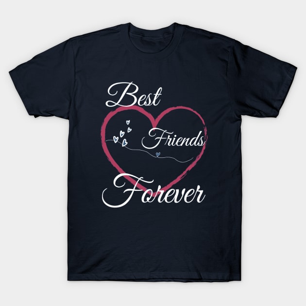 Best Friends Forever T-Shirt by TeesFashion